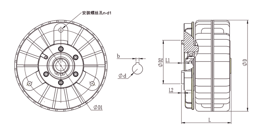 ZA-Y外形尺寸圖 ZA-Y外形尺寸圖