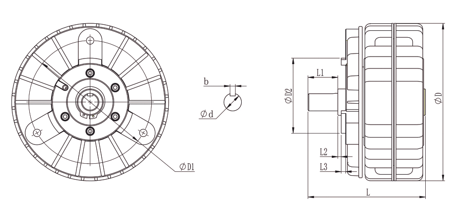 ZA-S外形尺寸圖 ZA-S外形尺寸圖